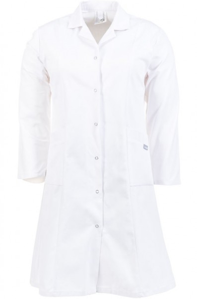 Planam ladies professional coat cotton long sleeve