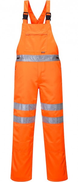 Portwest RT43 warning protection dungarees RIS luminous orange