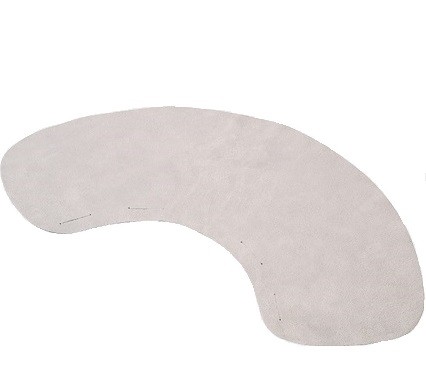 VOSS Neck protection made of chrome split leather 480 x 200 mm