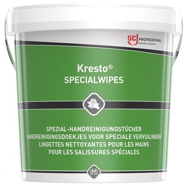 Kresto Special WIPES 70 hand cleaning wipes ULT70W bucket