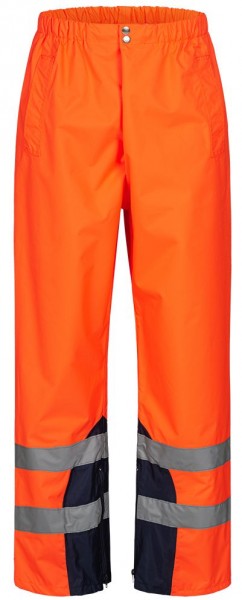 Safestyle 23531 MATULA Warning protection waistband trousers fluorescent orange