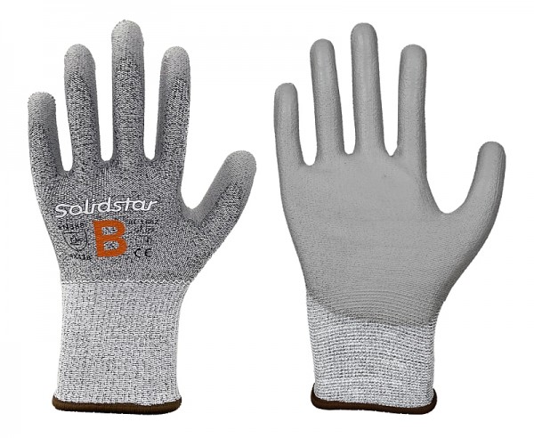 Solidstar 1662 Cut-resistant gloves with PU coating