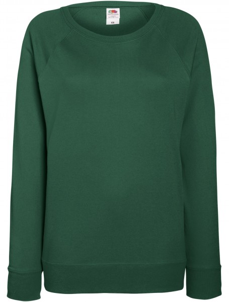 Fruit of The Loom Lightweight Raglan Sweat Lady-Fit in 13 colours