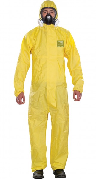 Microgard / AlphaTec 2300 Plus Overall with Hood Model 132 yellow