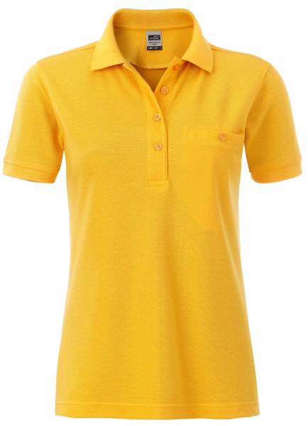 James & Nicholson JN867 Workwear Pocket Ladies Polo-Shirt in 17 Colors