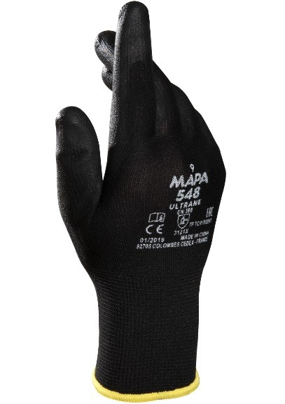 Mapa Ultrane 548 knitted gloves with PU-coating