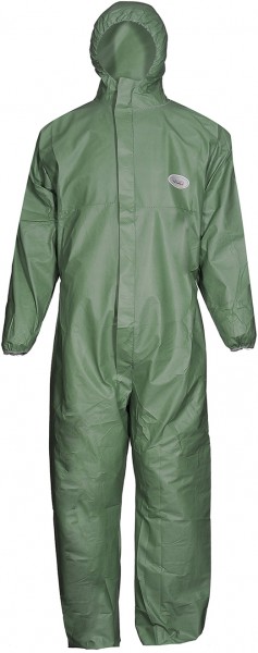 CoverStar CS502 Chemical protection overall Cat. III Type 5 + 6 (5B + 6B) green