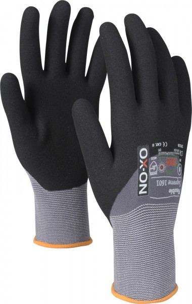 OX-ON Flexible Supreme 1600 protective gloves with nitrile foam coating