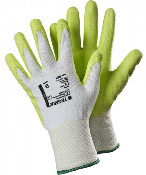 ejendals Tegera 983 PU cut protection gloves level B