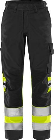 Fristads 131983 Green ladies warning waistband trousers Kl. 1 2652 GPLU