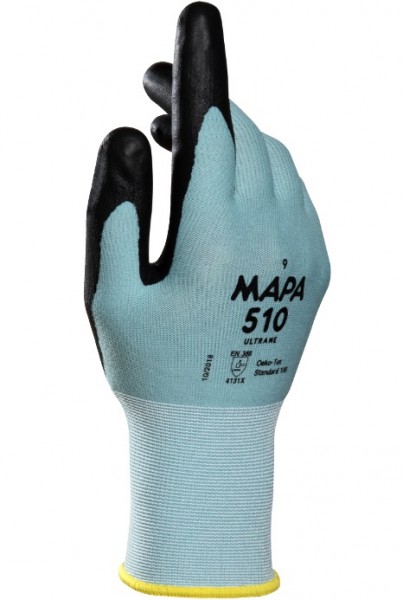Mapa Ultrane 510 knitted gloves with polymer coating