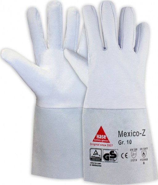 Hase 403500 MEXICO-Z-LONG welding gloves made of goat nappa leather