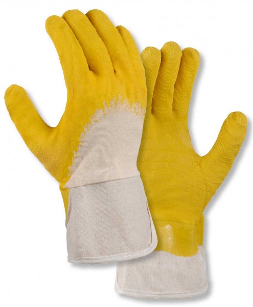 texxor 2202 Universal gloves with latex coating yellow