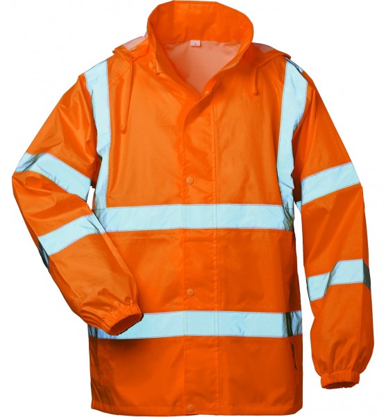 Safestyle 23527 HAUKE warning protection rain jacket light orange
