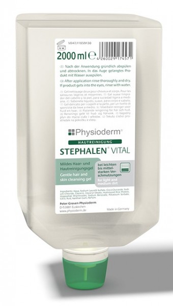 Greven Wash Gel Stephalen Vital 2 Liter Folding Bottle