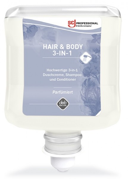 Deb StokoRefresh Luxury 3-in-1 Hair & Body 1000 ml cartridge