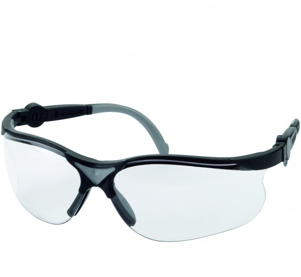 Side glasses model 627 colourless PC 2 mm scratch-resistant antifog