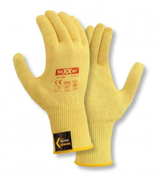 texxor 1960 Fine knit heat protection gloves up to 100°C