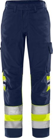 Fristads 131983 Green ladies warning waistband trousers Kl. 1 2652 GPLU