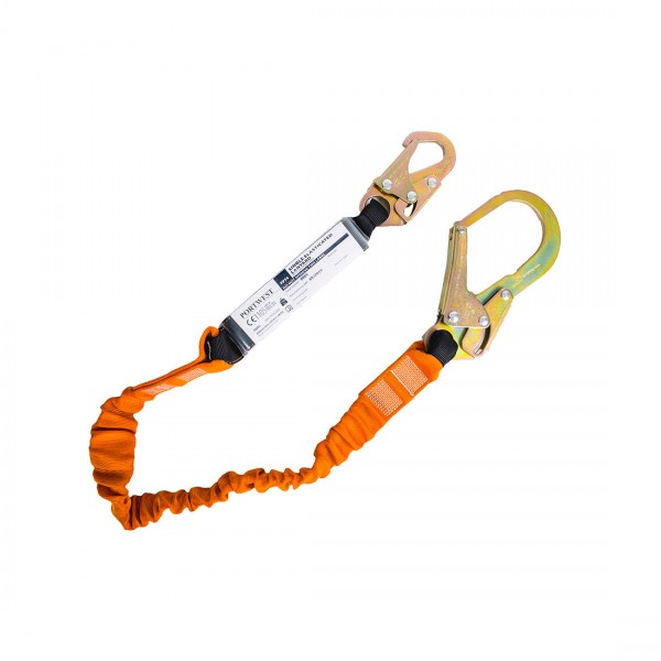 Portwest FP74 - elastic lanyard 1.8m with shock absorber up to 140kg