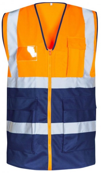 Safestyle Kornel 23509 Warning vest light orange marine