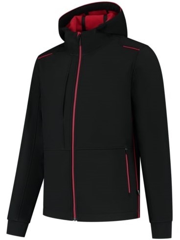 Tricorp 402705 Softshell jacket hood Accent 340 g/m²
