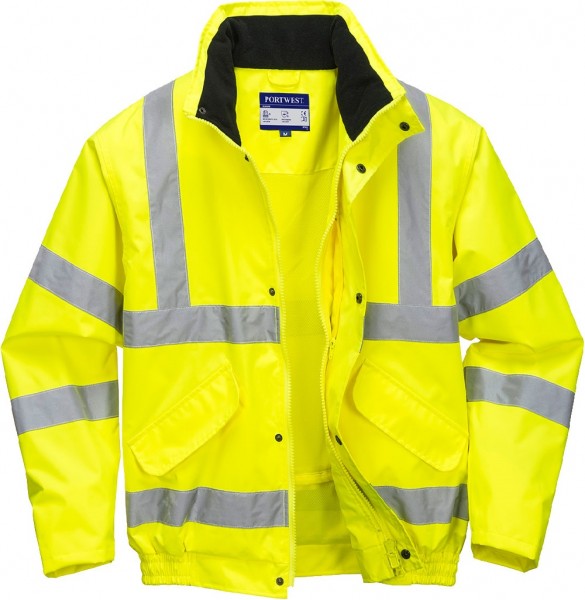 Portwest RT62 Breathable warning bomber jacket bright orange