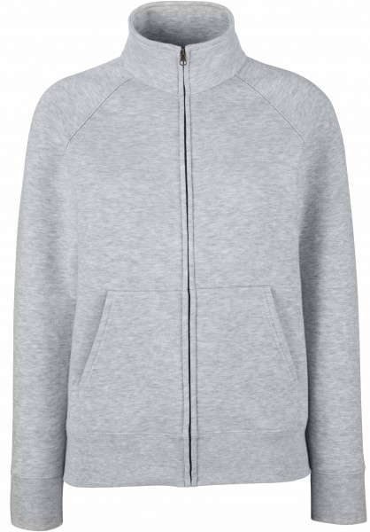 Fruit of The Loom Lady-Fit Premium Sweat Jacket in 4 colours