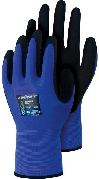 Bodyguard LW507 Sapphire Nitrile Protective Gloves