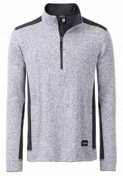 James & Nicholson JN864 Workwear Fleece-Troyer
