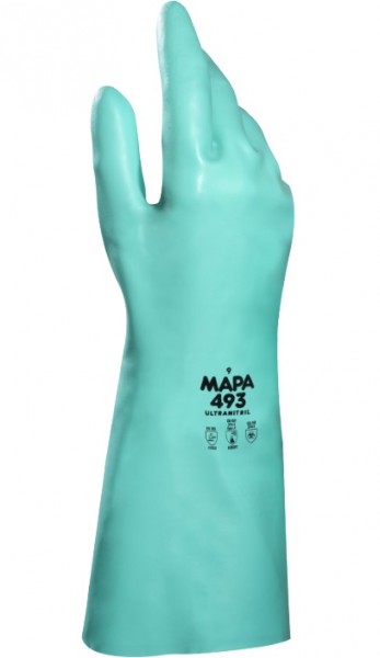 Mapa Ultranitrile 493 Nitrile chemical protective gloves