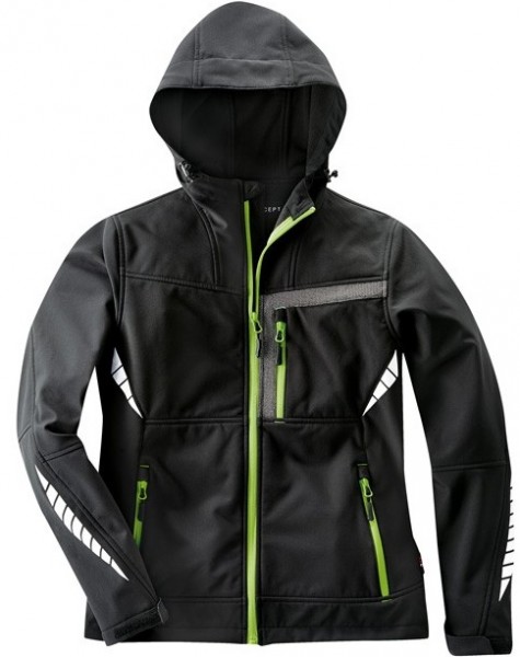 Scheibler HD Concept Professional Ladies Softshell Jacket black