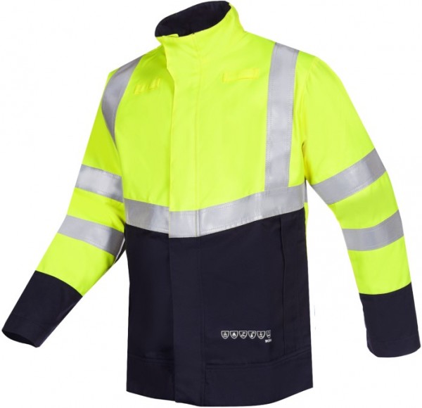 Sioen Lobau 059VA2PIT High visibility jacket with arc fault protection (cl 2)