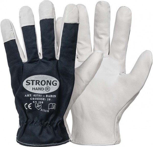 Stronghand 02751 Badin Nappa leather protective gloves