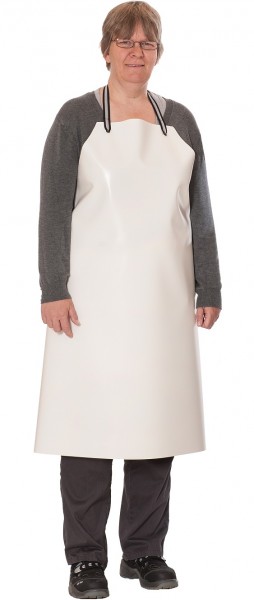 Guttasyn PVC apron white MR 15/12 w Dimensions 100x120 cm Thickness 0.5 mm
