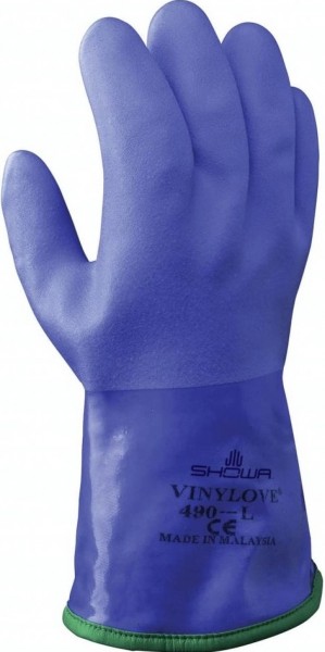 SHOWA 490PVC chemical protective gloves