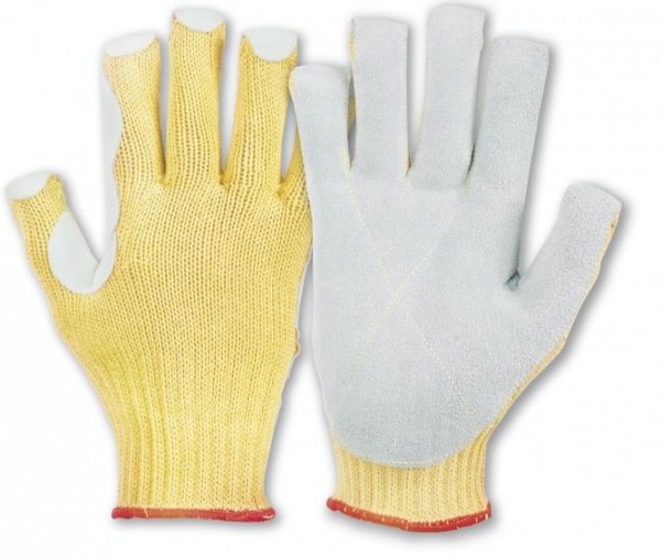 KCL K-MEX L 995 cut-resistant gloves with leather coating