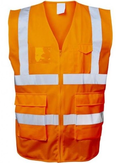Safestyle 23511 EWALD Warning Protection Vest bright yellow