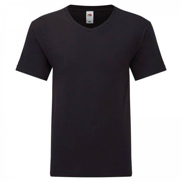 Fruit of The Loom Iconic 150 V Neck T in 5 colours