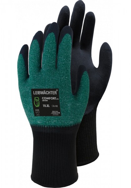 Bodyguard LW300 Comfort Lite Latex Foam Protective Gloves