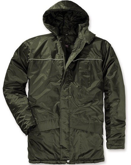 Scheibler Elutex thermal rain jacket olive
