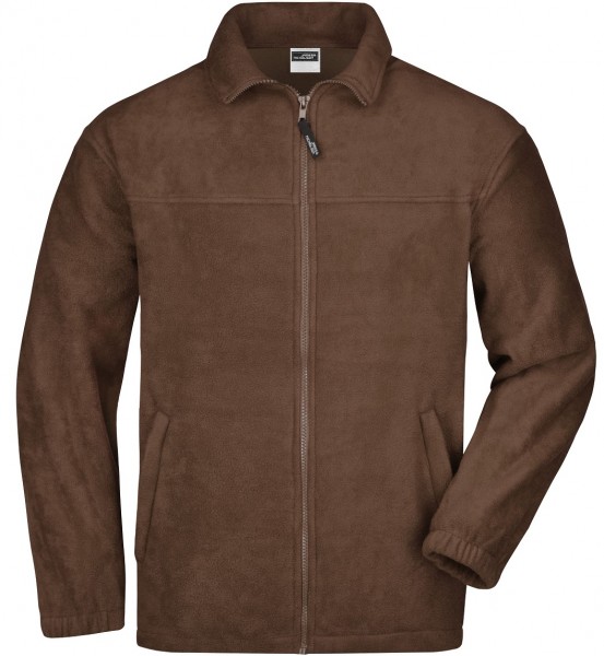 James & Nicholson JN044 Full-zip fleece jacket in 11 colours