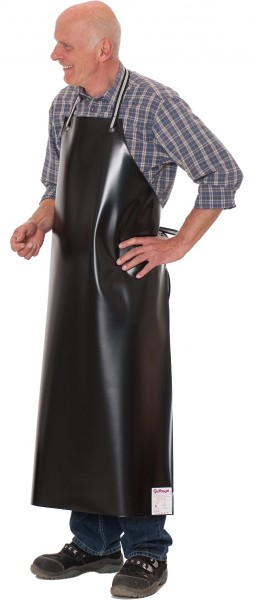Guttasyn PVC apron black MR 5/12 s Dimensions 100x120cm Thickness 0.5 mm
