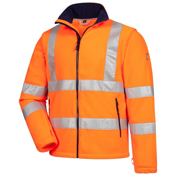 Nitras Motion Tex Viz high visibility fleece jacket