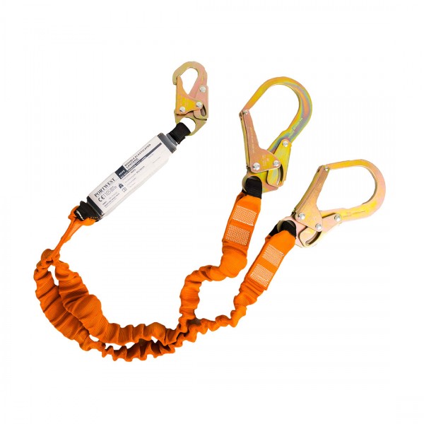 Portwest FP75 - elastic Y-lanyard with shock absorber up to 140kg