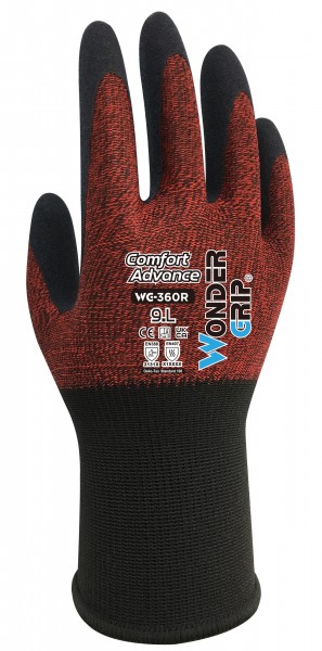 Wonder Grip WG-360R Comfort Advance latex gloves