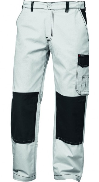 Craftland Mons 22466 T - waistbandwilltrousers white-grey