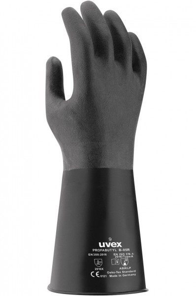 uvex profabutyl B-05 R Chemical gloves 60949