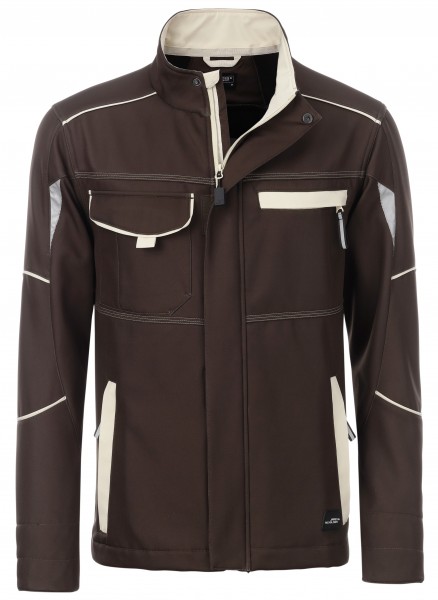James & Nicholson JN851 Workwear Softshell Jacket Level 2 in 8 Colors