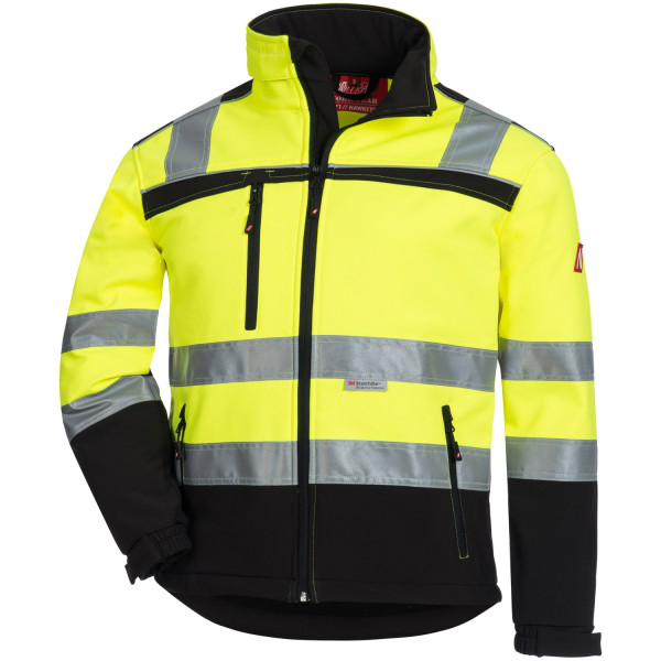 Nitras Motion Tex Viz high visibility softshell jacket